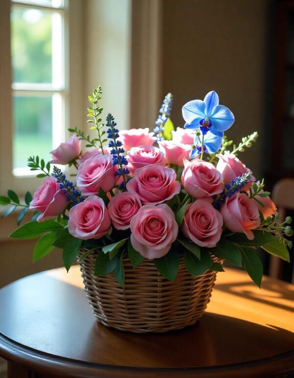 Charming Petals Basket
